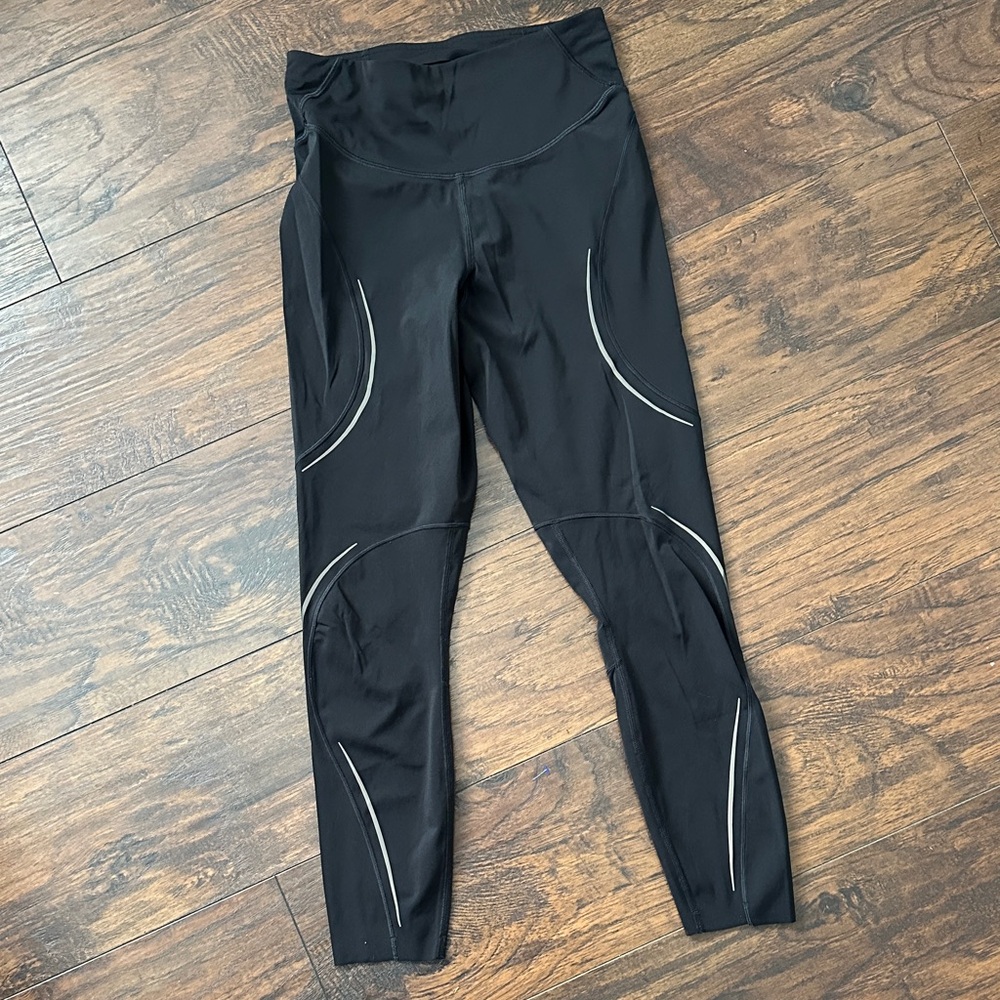 Base Pace High-Rise Reflective Tight 25"